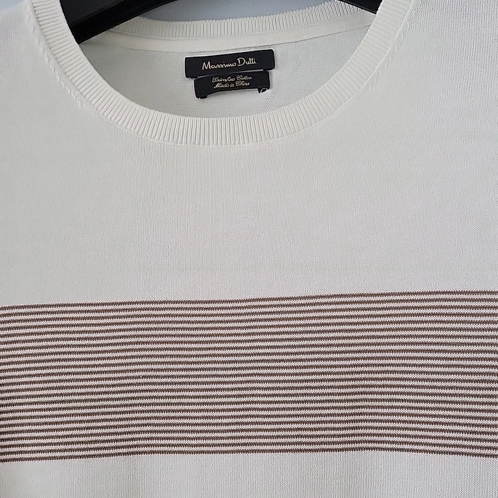 Massimo Dutti Short Sleeve Knit Sweater - Picture 5 of 7